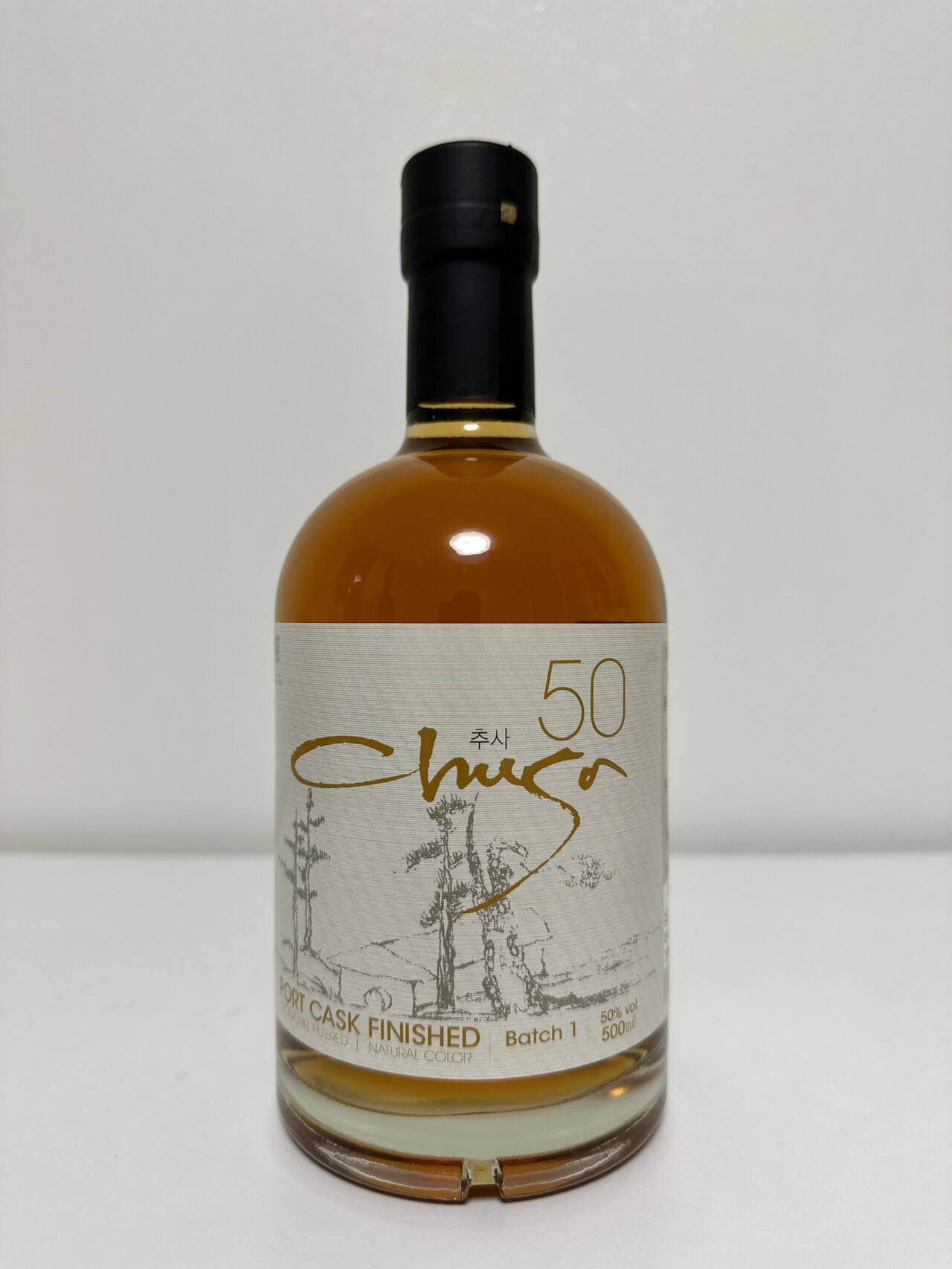 충남 예산의 예산사과와인에서 생산하는 ‘추사 50’.