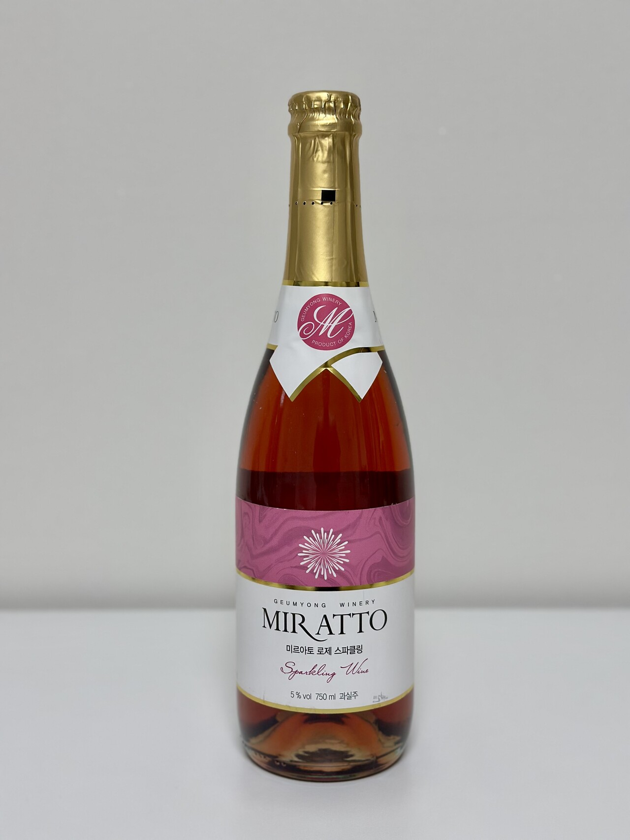 금용농산 ’미르아토 로제 스파클링‘